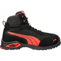 Puma Chaussures de sécurité S1PLMADRID MID noir/rouge T.45 - SAFETY - 642740210000045