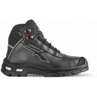 U Power u_power Unisex RL1E134-46 RL1E134-46-RED Lion Safety Shoe Model Legend S3 HRO HI CI WR SRC Size, Black, 46 EU
