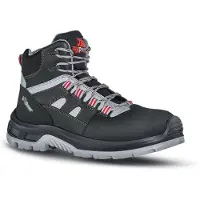 Upower Chaussures de sécurité Cross Pointure 42 noir / gris / rouge - UC10014-42