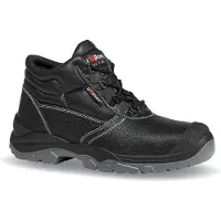 U Power U-Power Bottes de sécurité à lacets EN ISO 20345 S3 SRC Safe UK Taille 46 Cuir de vachette noir - UE10123