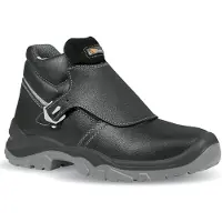 U Group Bottes de soudure Crocodile Gr.42 noir S3 SRC EN20345 cuir U.POWER