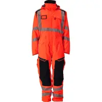 Mascot Winter Boilersuit With Kneepad Pockets Orange 2XL