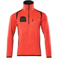 Mascot Accelerate Safe 19303 Half Zip Sweatshirt Orange S