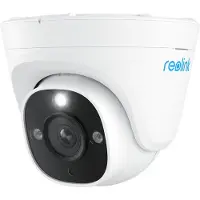 Reolink P344 - Caméra dôme PoE 12MP intelligente Alerte personne/véhicule/animal Vision nocturne couleur Audio bidirectionnelle