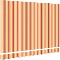 vidaXL , tissu de remplacement pour stores, multicolore, 2,5 x 2 mètres, polyester