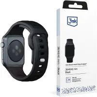 3MK Silicone Watch Strap czarny/black dla Apple Watch 38/40/41mm (Acier inoxydable, Silicone), Sangles de montre, Noir