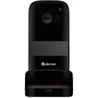 Denver BAS-18500MNB Petit-fils téléphone med caméra (1.77"), Téléphone portable à touches, Noir