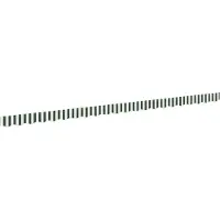 vidaXL Jupe de store de rechange, vert et blanc, 480 x 20 cm, polyester