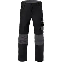 Havep 80229 MRCDKH-52 Pantalon "Attitude", noir/gris charbon, taille 52 (52)