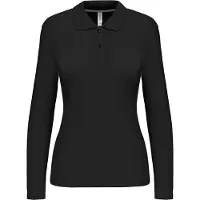 Kariban Damen Piqué Poloshirt Langarm