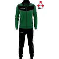 Givova Visa Tracksuit Vert,Noir 5XL Homme