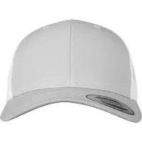 Flexfit Casquette argent / blanc