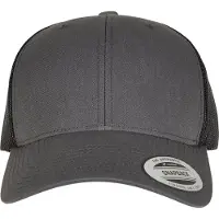 Flexfit Casquette 'Retro' graphite / noir