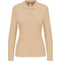 Kariban Damen Piqué Poloshirt Langarm