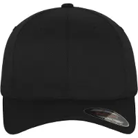 Flexfit Casquette de - Wooly Combed - pour Unisexe - noir - Taille XXL