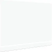 vidaXL Tissu de remplacement pour store, blanc, 3,5 x 2,5 m, polyester