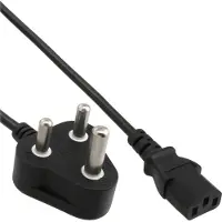 InLine cordon d'alimentation (1.80 m), Câble d'alimentation, Noir