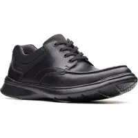 Clarks Shoes pour homme. 26137385 Chaussures en cuir Cotrell Edge noir (41.5), Plat, Lacets, Casuel