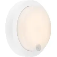 Briloner Applique murale LED d'ext rieur piles, capteur, blanc, LED/4 W