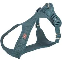 Trixie Hondentuig Comfort Soft Touring Petrol - 28-40X1,5 Cm (Chien, Promenade)