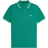 Fred perry M3600 Short Sleeve Polo Vert M Homme