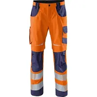 Kübler Pantalon REFLECTIQ PSA 2 orange vif/bleu foncé Forme 2207 Taille 90 (90)