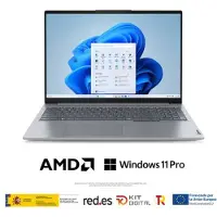 Lenovo ThinkBook 16 G7 ARP, AMD Ryzen 5, 3.3GHz, 40.6 cm (16"), 1920 x 1200 px, 16 Go, 512 Go