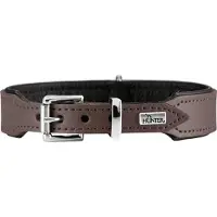 Hunter 46953 Basic 42 Collier En Nickel Pour Chien Marron 35-39 5 Cm