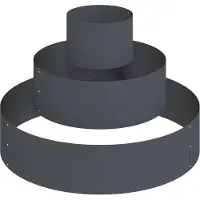 vidaXL Cache-pot de jardin Anthracite 90 x 90 x 20 cm Acier