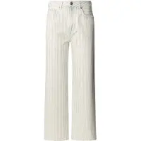 Pepe Jeans pour femme. PL205084 Jeans Straight Lexa Off-white mint (28/30), Blanc, Casuel, Coton, Denim