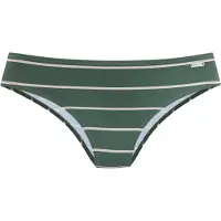 Bench Bas de bikini crème / vert foncé