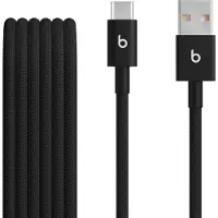 Beats by Dr. Dre 1.5 M Usb-a To Usb-c Cable 2 Units Argenté