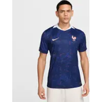 Nike Maillot de foot Replica Dri-FIT FFF 2025 Stadium Domicile (équipe féminine) pour homme - Bleu