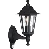 Philips Applique murale d'extérieur avec détecteur de mouvement PEKING E27 noir IP44
