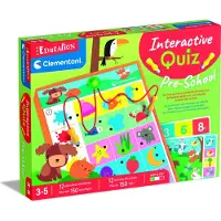 Clementoni Education - Jeu éducatif interactif sous forme de quiz pour l'école maternelle (Allemand, Français, 3 - 5 Années)