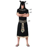 Atosa Egyptian Men Costume Noir XS-S Enfants