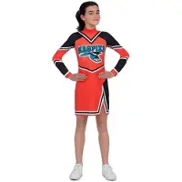 MOM Animator Girl Costume Orange 10-12 Years Enfants