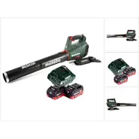 Metabo LB 18 LTX BL Souffleur de feuilles sans fil 18 V brushless + 2x Batteries 8,0 Ah + Chargeur
