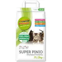 Super Pinio litière agglomérante parfum thé vert 7l