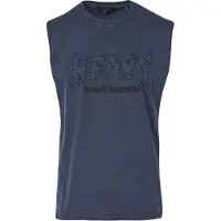 KOROSHI T-Shirt bleu marine / noir