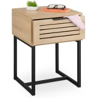 Relaxdays Table-de-chevet (40 x 41.50 x 55.50 cm)