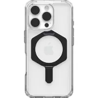 Uag Coque arrière Plyo XTE avec MagSafe et béquille pour Apple iPhone 16 Pro - Clear / Black