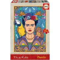 Educa Frida Kahlo Puzzle 1500 pièces Multicolore One Size