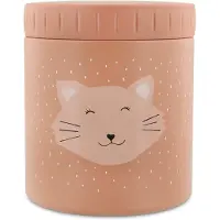Trixie Lunchpot isotherme 500 ml - Mrs. Cat - Récipient isotherme en acier inoxydable rose