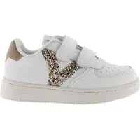 Victoria Baskets basses enfant TIEMPO EFECTO PIEL FAN filles - Doré - 26