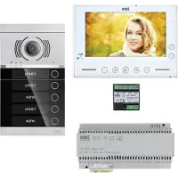 Grothe V-2V-VMO-ASU1-04WE Pre Pack Vidéo 4WE 4x Moniteur libre VMODO (Filaire, WiFi)