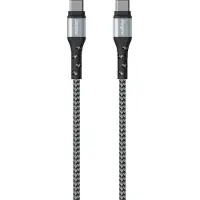 Energizer Ultimate - Câble de connexion USB-C vers USB-C 2 m (argent)