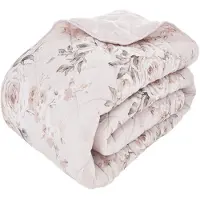 Catherine Lansfield Canterbury Couette, Rose poudré, Parure de lit King Size
