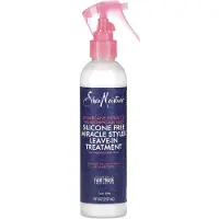 Shea Moisture SheaMoisture, Traitement Coiffant Sans Rinçage Miracle Sans Silicone, Extrait de Canne à Sucre et Meadowfoam, 8 fl oz (237 ml)