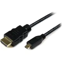 StarTech.com Câble HDMI haute vitesse avec Ethernet - HDMI vers HDMI Mini - M/M - 2 m - Noir